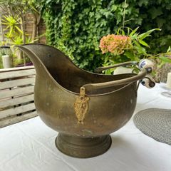 Vintage coal scuttle