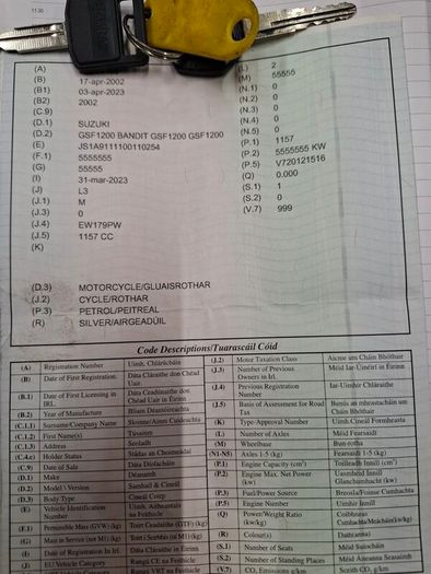 2002 Suzuki Bandit