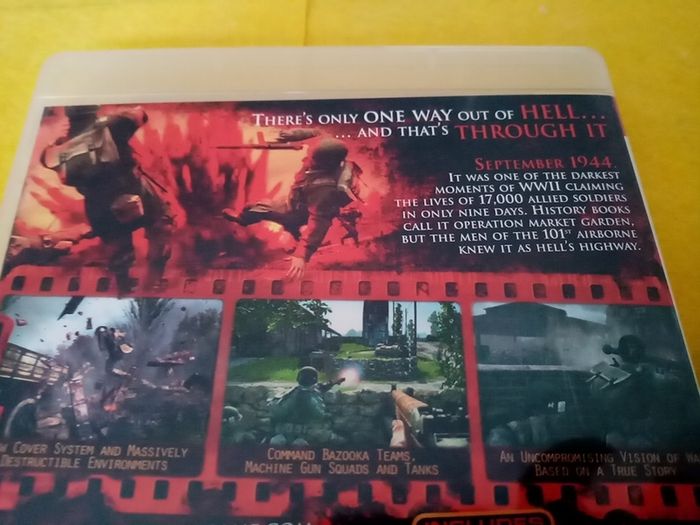 Brothers in Arms Hell s is Highway PlayStation 3 Ps3 Games Original