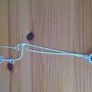 Necklace And Earring set with nice blue stone . Image 4