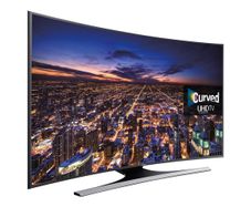 Samsung 55" Curved UHD 4K HDR Smart Tv, Wifi, Lan, Usb, Saorview