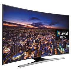 Samsung 55" Curved UHD 4K HDR Smart Tv, Wifi, Lan, Usb, Saorview