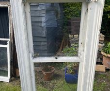 3 x Sash wood windows