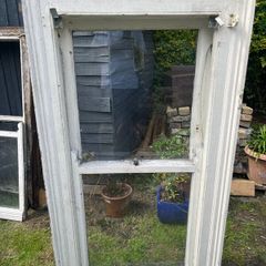 3 x Sash wood windows