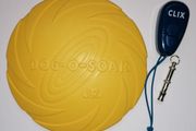 Dog Clicker, Whistle, Floatable Disc