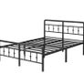 King Size Bed Frame 5ft with Headboard and Footboard Image 8