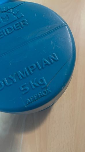 Weider Olympian Dumbells 5kg each