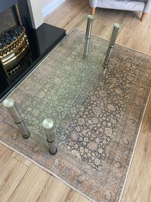 glass coffee table