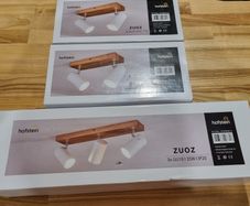 Hofstein Zuoz White Ceiling Lights - tiltable, rotatable lamp heads