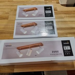 Hofstein Zuoz White Ceiling Lights - tiltable, rotatable lamp heads