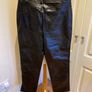 Mango faux leather size 14 trousers - new Image 2