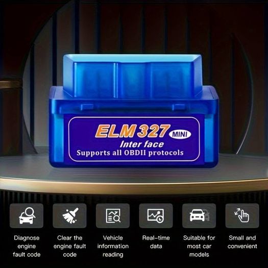 Mini ELM327 V1.5 Bluetooth-Compatible BT 4.0 OBD2 Scanner Android Torque car