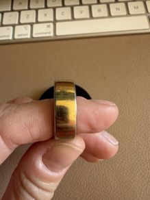 Oura Ring Gen 3 Horizon Gold Size 8 - 1-2 Day Battery