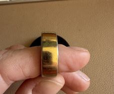 Oura Ring Gen 3 Horizon Gold Size 8 - 1-2 Day Battery