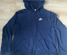 Nike Boys Navy Blue Hoodie Age 13 to 15 Years