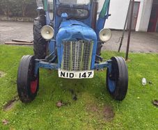 Tractor & trailer. Vintage