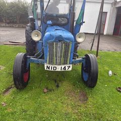 Tractor & trailer. Vintage