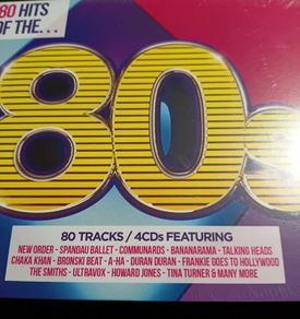 80s Cd '4 Pk' Sealed.