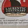 Framed print picture of remembrance reconciliation prosperity LAURENTIC CENTENARY 1917-2017 Buncrana Co. Donegal Image 4