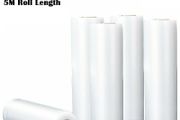 2 xRolls Food Vacuum Sealer Clear Bag Embossed Packing Storage Bags 30cmx5M