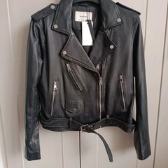 Stradivarius leather jacket