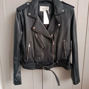 Stradivarius leather jacket