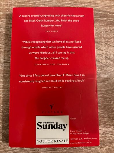 Brand New Vintage The Snapper by Roddy Doyle 1998