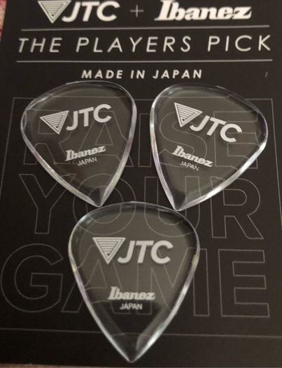 Ibanez Guitar pick heavy Japan brand new