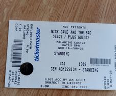 Concert tickets