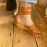 Tan leather Swedish Has-beens for H&M 39/6 Image 8