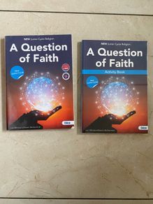 New Junior Cycle Religion A Question of Faith Workbook & Textbook set