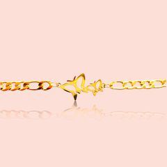 Elegant Butterfly Charm Bracelet