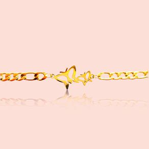 Elegant Butterfly Charm Bracelet