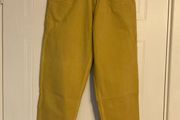 Vintage Yellow Denim Jeans