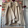 cardigan asymmetrical 30% wool cardigan Dunnes stores drape effect medium Image 5