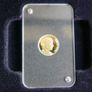 24Ct Gold Coin Padraig  Pearse commemorative gold coin issued by Gibraltar with Queen Elizabeth II obverse Image 2