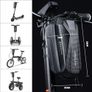 Electric Scooter Storage Bag for Adults, Large Tube Bag Scooter Handlebar Bag Waterproof, Motor Scooter Front Hanging Bag for Xiaomi MI Mijia M365 Sedway Ninebot Image 6