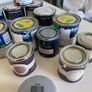 Paint Samples , mostly Farrow and Ball Colour matched in pinks and neutrals Image 5