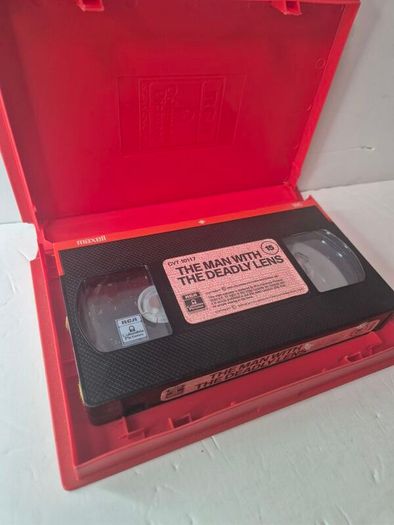 The Man with the Deadly Lens (1982) VHS | Sean Connery | Rare RCA/Columbia Big Box - Play Tested & Mould Free