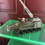 1987 G.I. Joe Persuader vehicle with its driver action figure, Backstop, made by Hasbro as part of the A Real American Hero series Image 7