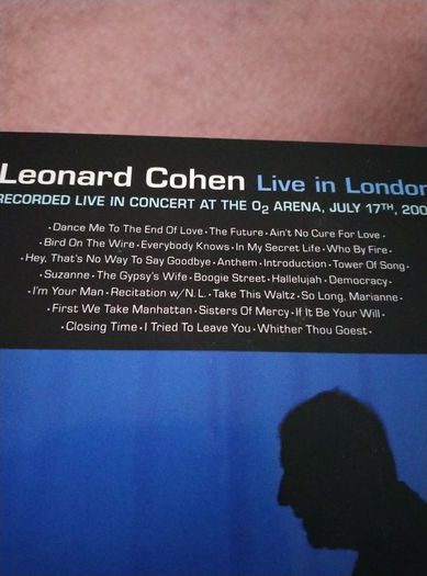 Leonard Cohen DVD