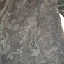 ladies blazer green velvet paisley jacket size 20 Image 4