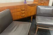 Pair of mid century style lounge chairs