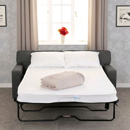 Dark Grey or Light Grey Pull Out Sofa Bed