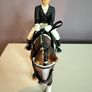 Schleich Dressage Horse & Rider - Hanoverian Mare Image 2