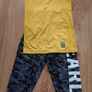 Nike Top + Golddigga leggings + Workout Jacket   Size 10 Image 5