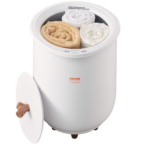 Towel Warmer Bucket 20L Large Towel Warmers for Bathroom with LED Light