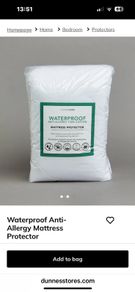 New SuperKing Waterproof Mattress Protector