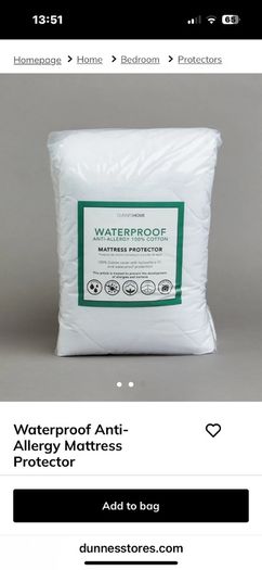 New SuperKing Waterproof Mattress Protector