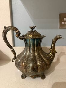 Beautiful Vintage Ornate Pot